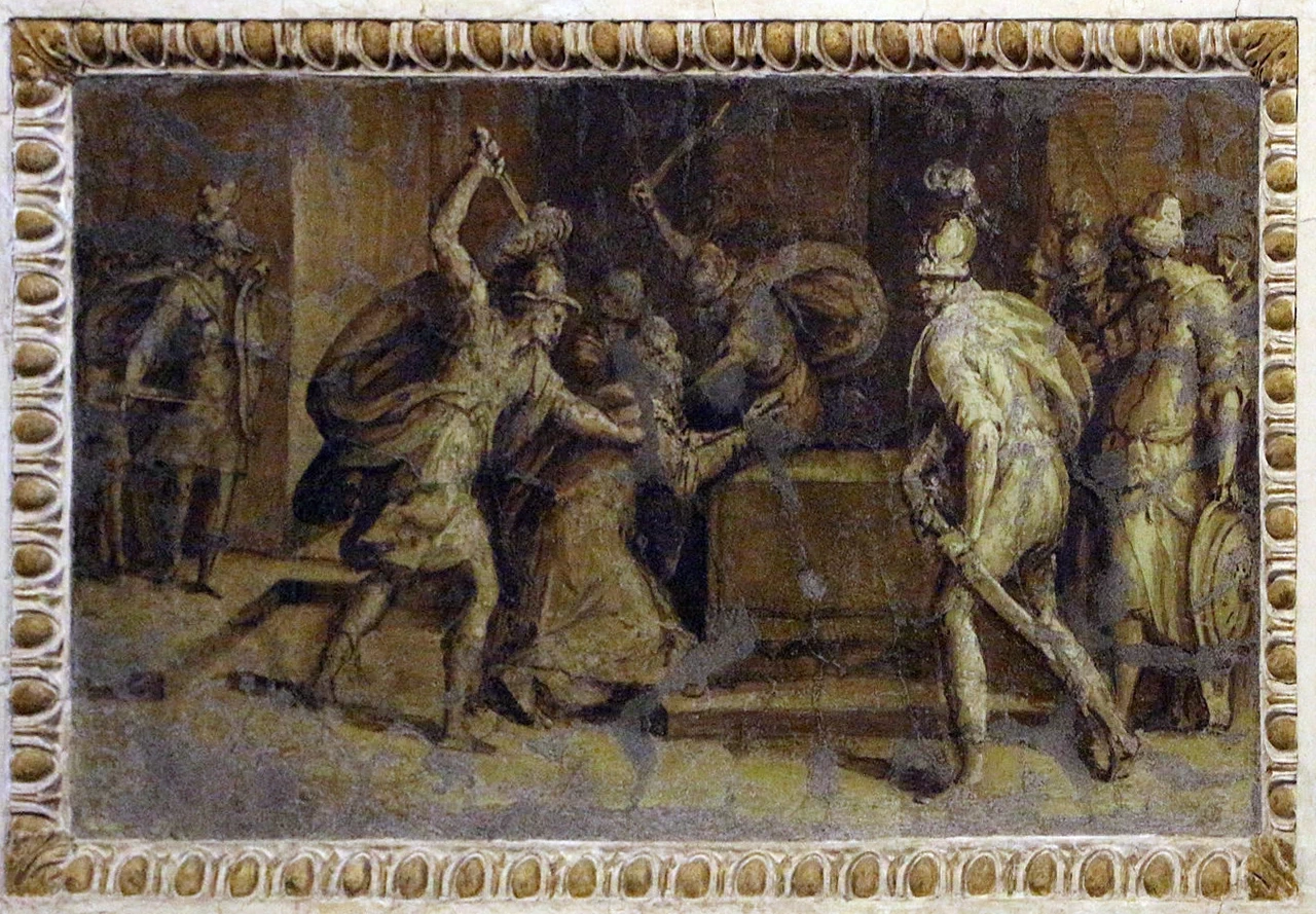 Da scene della vita di Giovanni Battista - Trinità dei Monti, Roma
